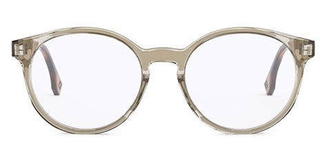 Fendi® FE50031I Round Eyeglasses 